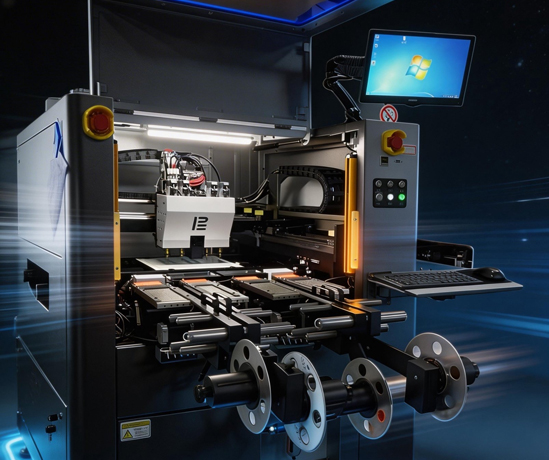 Our company has successfully developed the third-generation fully automatic adhesive laminating machine.